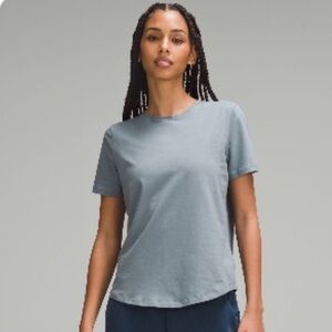 Lululemon Love Curved Hem Crewneck Belgian Blue 20